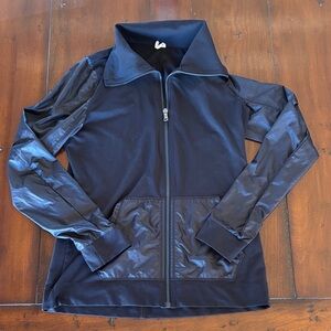 Under Armour Black Zip-Up Jacket - Water Resistant